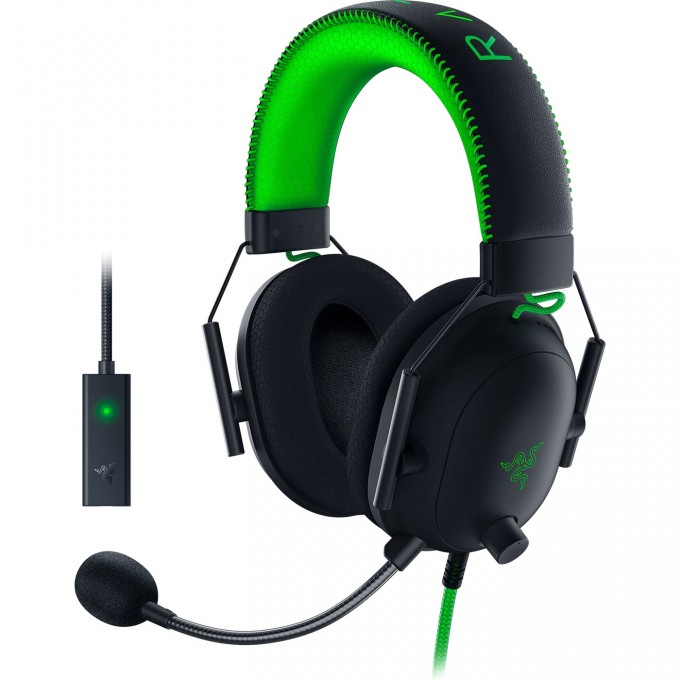 Гарнитура RAZER Blackshark V2 + USB Mic Enhancer RZ04-03230200-R3M1 Гарнитура RAZER Blackshark V2 + USB Mic Enhancer RZ04-03230200-R3M1