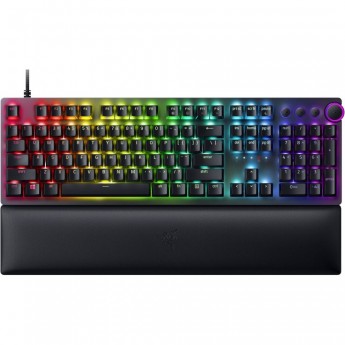 Игровая клавиатура RAZER Huntsman V2 (Purple Switch) - Russian Layout Gaming Keyboard Игровая клавиатура RAZER Huntsman V2 (Purple Switch) - Russian Layout Gaming Keyboard