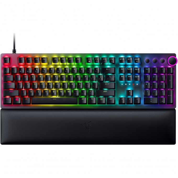 Игровая клавиатура RAZER Huntsman V2 (Red Switch) - Russian Layout Gaming Keyboard RZ03-03930700-R3R1 Игровая клавиатура RAZER Huntsman V2 (Red Switch) - Russian Layout Gaming Keyboard RZ03-03930700-R3R1