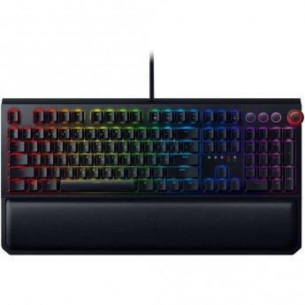 Игровая клавиатура с подсветкой RAZER BlackWidow Elite - Mechanical Gaming Keyboard - Russian Layout (Green Switch)