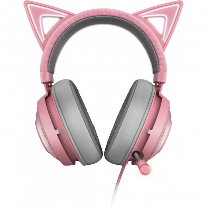 USB-гарнитура RAZER Kraken Kitty Ed. - Quartz- USB Surround Sound Headset RZ04-02980200-R3M1 USB-гарнитура RAZER Kraken Kitty Ed. - Quartz- USB Surround Sound Headset RZ04-02980200-R3M1
